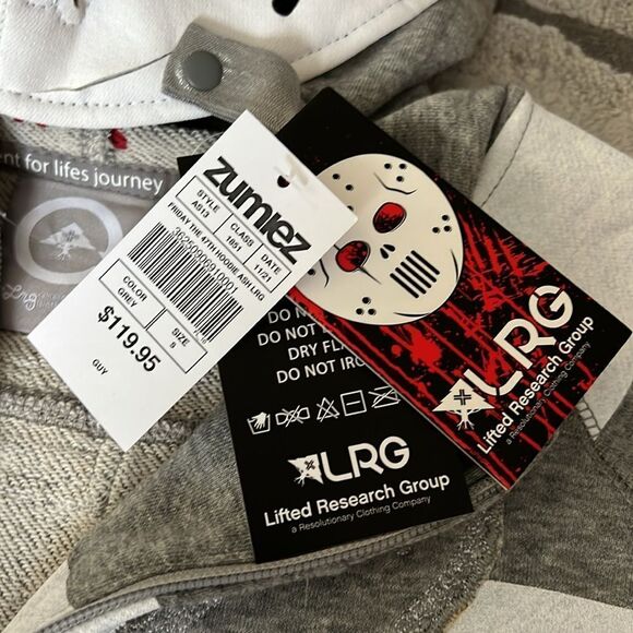 LRG Jason Friday the 47th Zip Up Hoodie Small - Picture 12 of 12